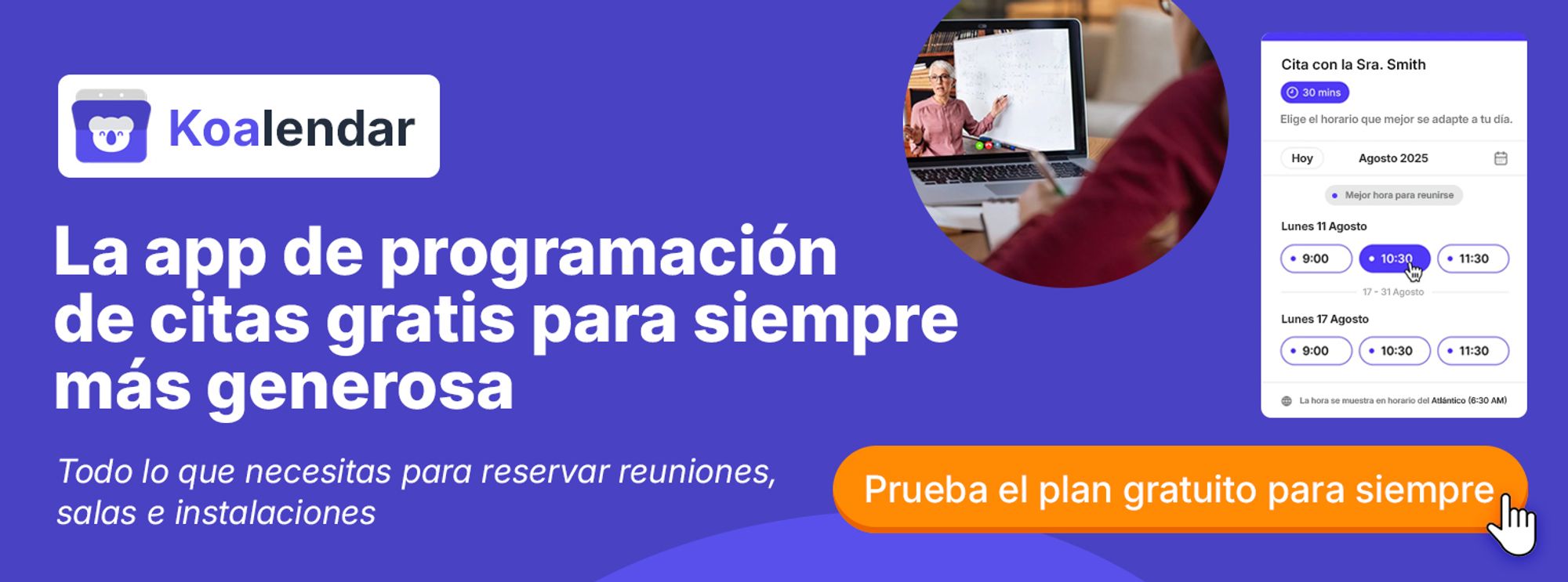 Software de programación Koalendar para salones de belleza que ayuda a reducir las políticas de cancelación tardía y de no presentación